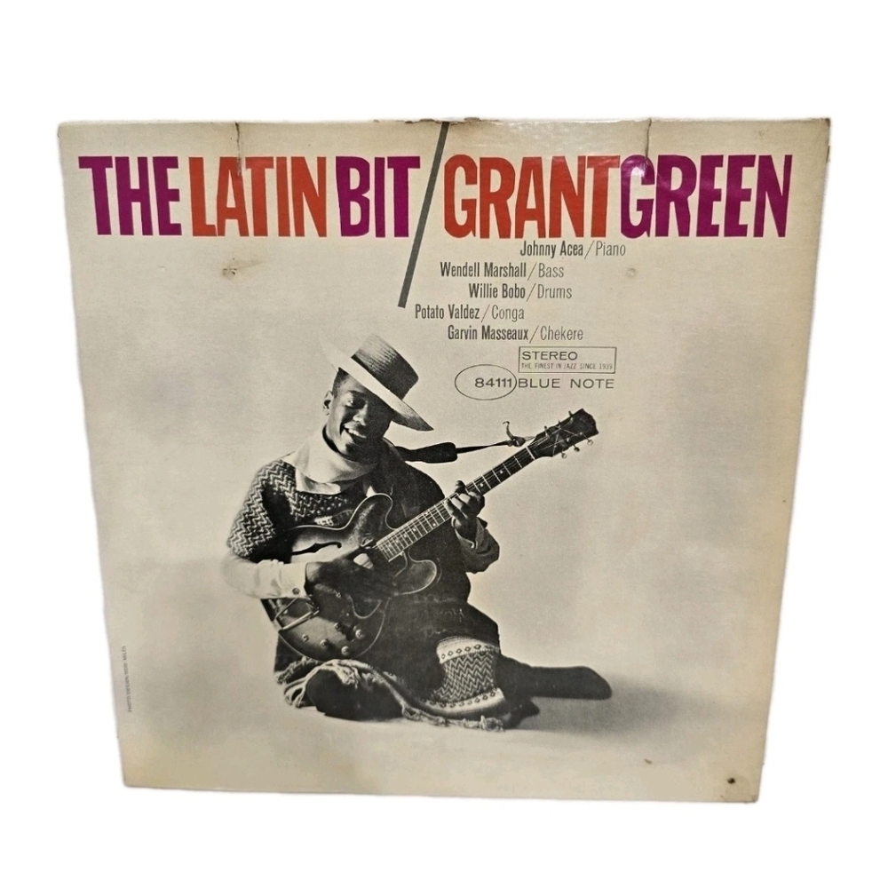GRANT GREEN The Latin Bit 1963 LP‎ Vinyl Record Blue Note 84111 Stereo Ear Jazz